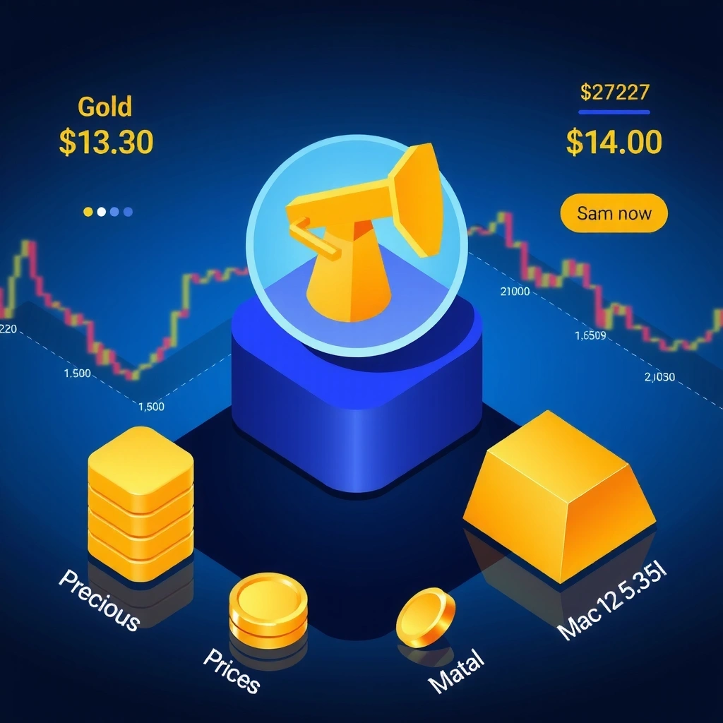Commodity King game showing gold and oil trading interface