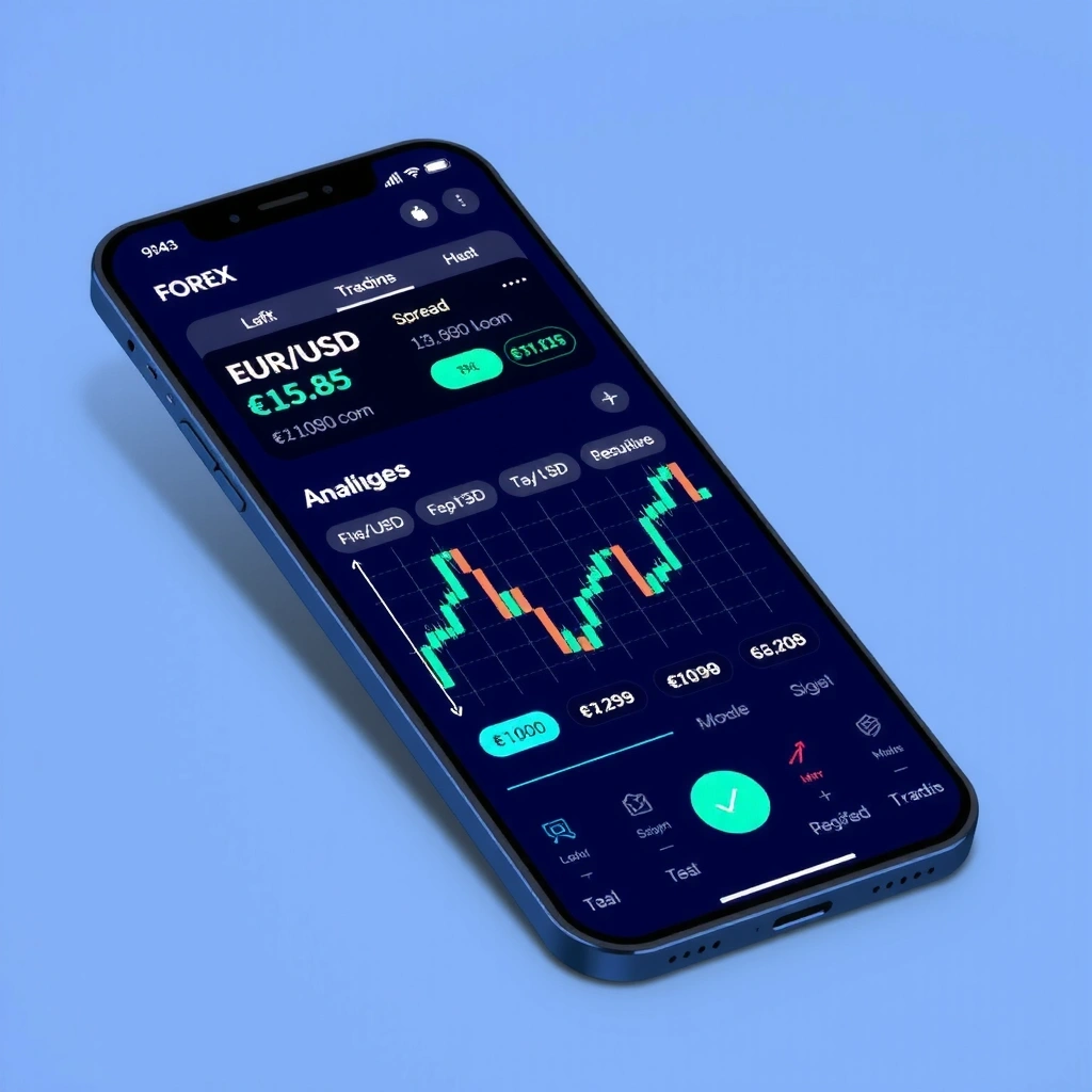 Forex Master simulator showing currency pair trading interface