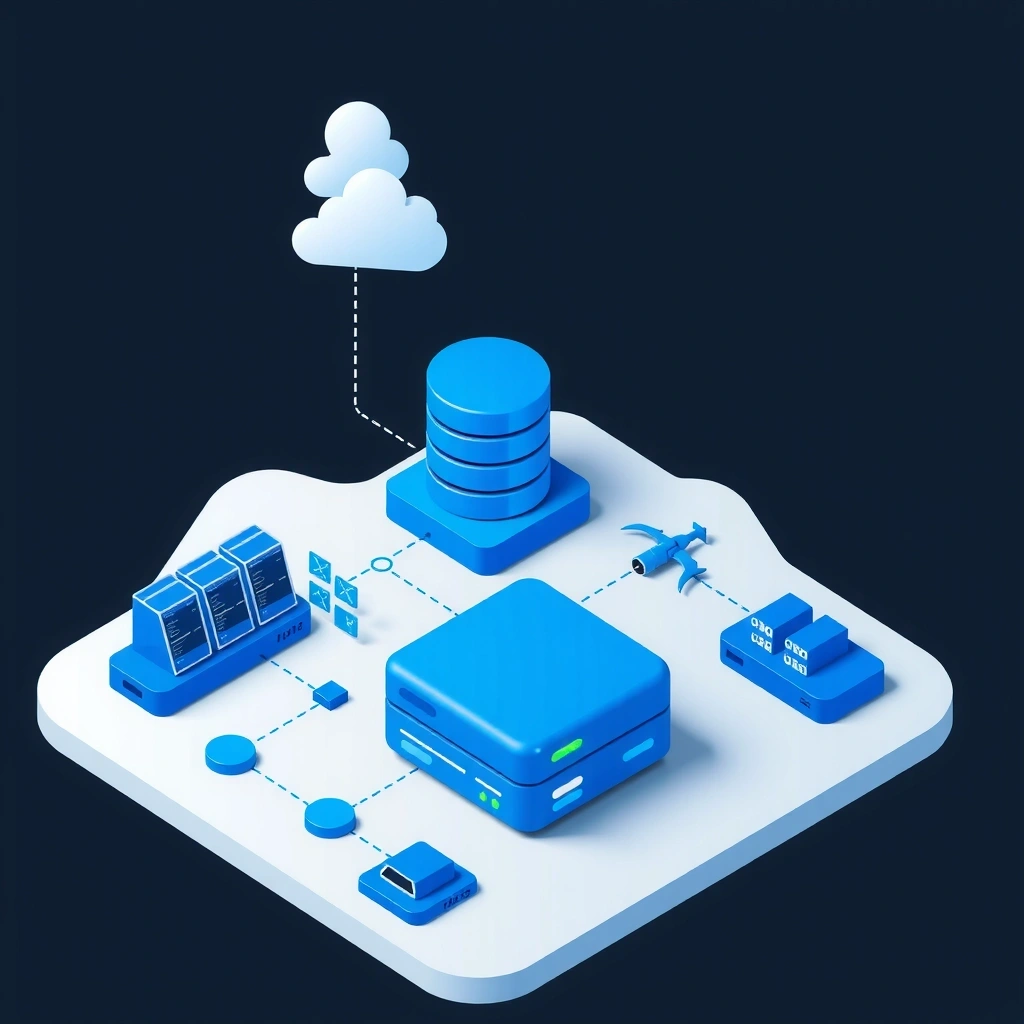 Technical architecture diagram showing real-time trading system